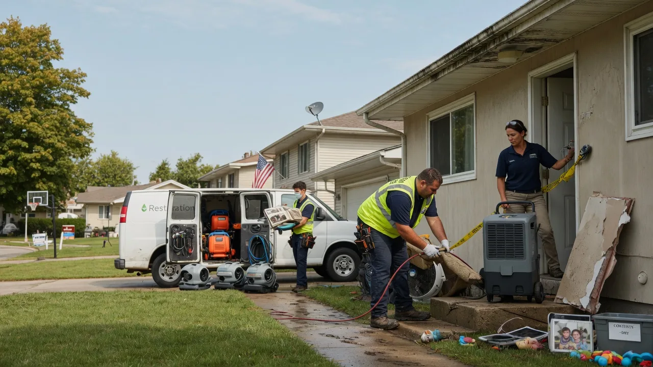 Water Damage Restoration in Pennock, MN near me